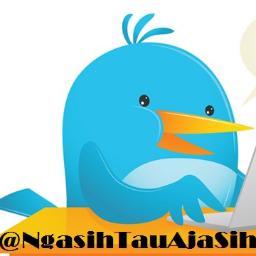 NgasihTauAjaSih's profile picture. Ini akun asyik banget,kasih tau hal-hal menarik yang biasa kamu lakuin setiap hari.yuk follow @NgasihTauAjaSih #Recommended