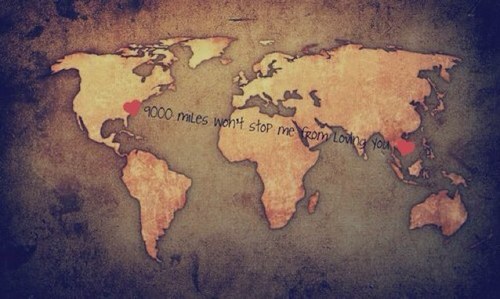 Loving a hockey player 762 miles away. We never said it was easy, but he's worth the wait :) Stay Strong all LDRs! (: Xxx