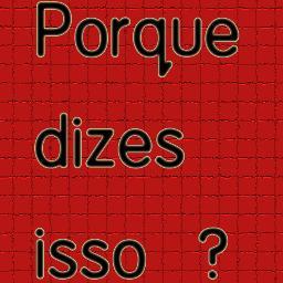 PorqueDizesIsso's profile picture. Segue de volta!