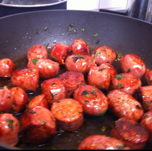 Produce Grt British Chorizo. Pork from RSPCA FF UK farms Natural ingredients, gluten free. A Mark Hix’s sustainable food hero