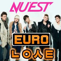 Euroclub nos da esperanzas cada día con @xavimartinez y @laura_trigo! Siempre apoyando a NU'EST! #Aron #JR #Minhyun #Baekho #Ren #ㄴㅇㅅㅌunited!
