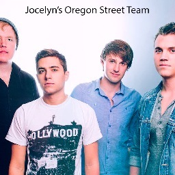 We are the Official Oregon Street Team for the amazing band and friends Jocelyn. Follow us for anything Jocelyn. @JocelynsSuzie and Laura. We follow back