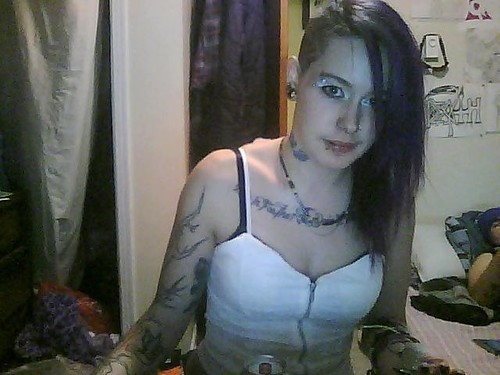 Livin the dream!... F** tomorrow, F** yesterdayy. i live for Noww.. No Regrets... Love tattoos/Piercings!  LOVE being different