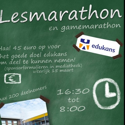 Volg voor foto's en video's van de Ostrea Lesmarathon.
