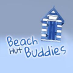 Beach Hut Buddies are contemporary, personalised watercolours with a difference!