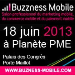 Rendez-vous le 18 juin 2013 au Palais des Congrès à Planète PME !
#mobile #publicite_mobile  #marketing_mobile #m-commerce #paiement_mobile #Micropaiement