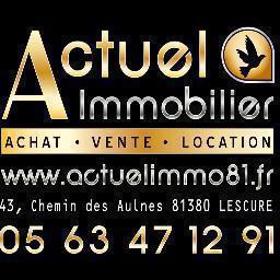 Retrouvez l'immobilier du grand Albigeois sur les réseaux sociaux. Actuel immobilier , d'actualité plus que jamais.
06 64 67 63 44