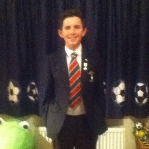 I play golf for Wales. 16, Wrexham #AVFC