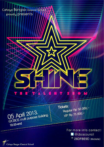 ShineCBCS's profile picture. Upcoming event: Luxies Award: Back in time @30k for each ticket