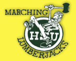 The Marching Lumberjacks: Our band has more fun than yours.