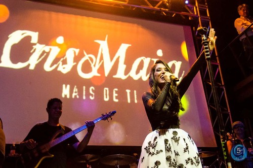 Dia 28 de abril, domingo, às 15h, é dia de show com a cantora Cris Maia no CEU Sapopemba!