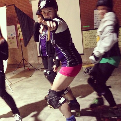 Amberthegreat1's profile picture. Jammer/blocker for the charlotte Rollergirls ! #1