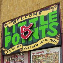 Welcome to Little 5 Points a.k.a. L.5P. You never know what you'll see... We're all here, but we're not all there... -Little 5 Points