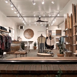 Independent Sustainable Fashion Boutique on Main St.  Home of #we3designs eco clothing.