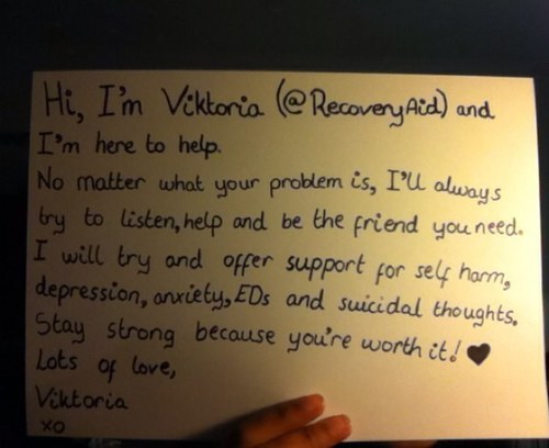 RecoveryAid's profile picture. I just want to help you. Stay strong because you're worth it! xo