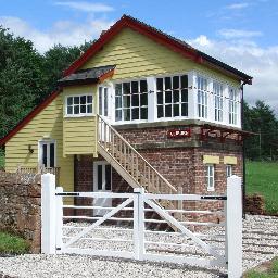 Cliburn Station - self-catering accommodation. The Signal Box & The Weigh Office (once a working part of the Eden Valley Railway line and the Static.