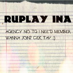 This is RP Entertainment from Indonesia. Accept Kpop, Ulzzang, Jpop, And Pets. Mention for join and Check Favorite.. NO TG.