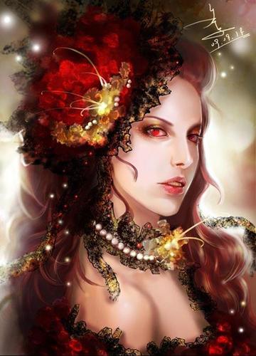 With ivory skin, soft as snow
and eyes like painted glass
And long brown hair
The perfect doll with the perfect face
hiding somewhere...