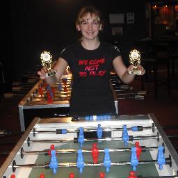 Supply, maintenance and rentals of football tables Nationally.  Private events and exhibitions from the UK Female Champion Sarah Brice.