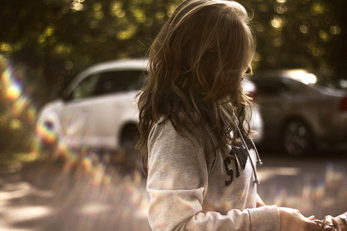 My head says, ''who cares?'' But then my heart whispers, '''You do, stupid...''