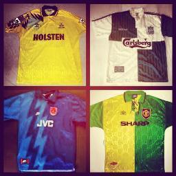 Retro Football Jerseys brings you the greatest in old school Premier League and International match day attire! Tweet us your pics of your old shirt!