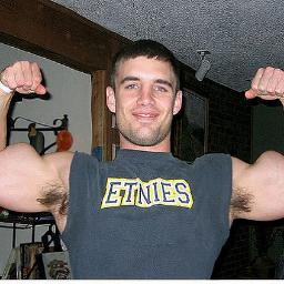 hairy, sweaty, muscle jock lover