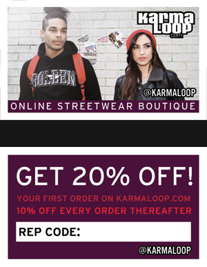 I got the hookup for you @karmaloop @plndr @brickharbor just use my rep code. Offrbhookup as your promo code at purchase.