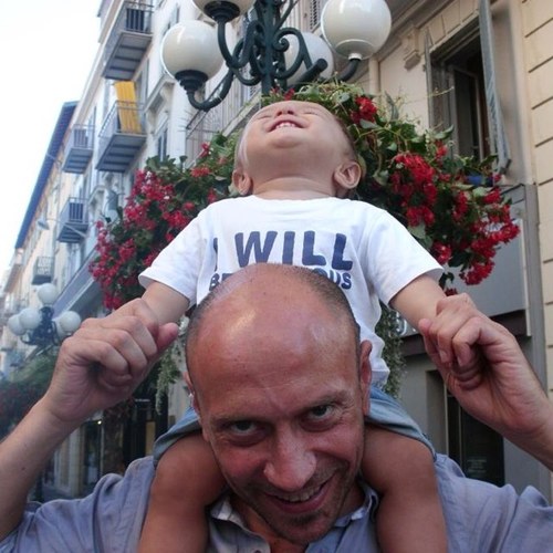 Io e mio figlio con la passione per la tecnolgia!