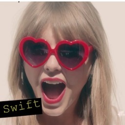 TAYLOR SWIFT IS MY IDOL