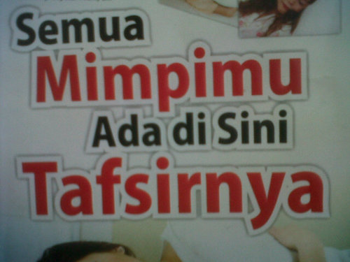 Pengertianmimpi's profile picture. Mimpi bukanlah sekedar Bunga tidur,mimpi bermakna jika kita bermimpi saat tepat tengah malam sampai subuh,disini kita akan mengungkap semua arti mimpi kamu!