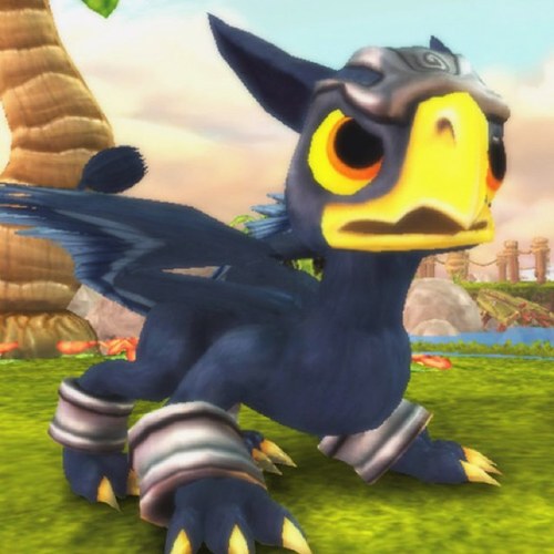 Hi, im sonic boom the air griffin of skylands. My amazing mate is @Skylanderwater. Full scream ahead! #Skylanders