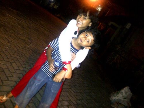 My sister @IvankaAnanda @mayaglria @mayagloriaa and My brother @jerrydvid:)