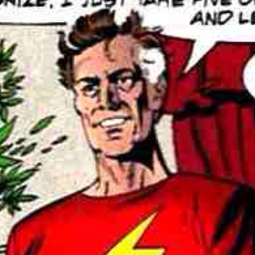 Garrick... Jay Garrick. The One and Only, the First Flash. Can be a little crazy so watch out... Maybe. 
#Multiverse #Single