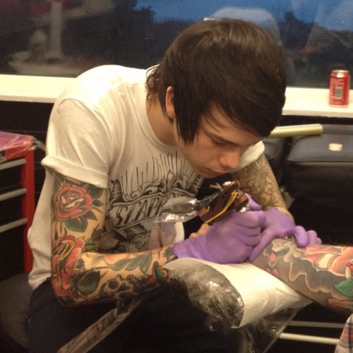 Working at La Familia tattoo Newquay and Modern Classic London. To see my work find @danhague on instagram!