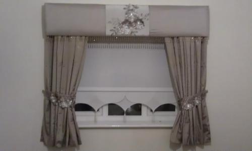Custom made curtains, bedroom canopies & window pelmets made in any theme or style to fit any window size so all prices vary. 
We send to anywhere in the UK