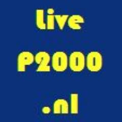 LiveP2000: Real-time brandweer, politie, ambulance en  KNRM volgen. 
LiveP2000.nl is de snelste en volledigste!
Zie ook: https://t.co/ZHx3YeY8Yo