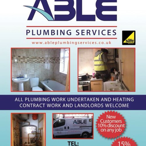 Milton Keynes local plumbing and heating company. Able Plumbing are fully qualified, and insured. Worcester and ideal accredited installer.