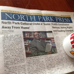 The bi-monthly official student newspaper of North Park University.