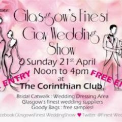 Join us at The Corinthian Club on 21.04.13 for a luxurious day showcasing some of glasgow's finest talents in the wedding industry.