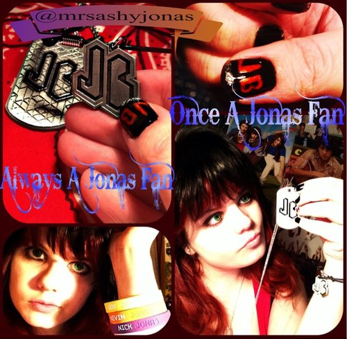 I'm Ashley and I'm 20 years old and I love Jonas cuz Whats Not to Love ?!?! ;) follow me on my all jonas instagram mrsashyjonas