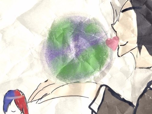 ...... UTAU by @oyak_o my sister @Oyanie_bot. Good bue