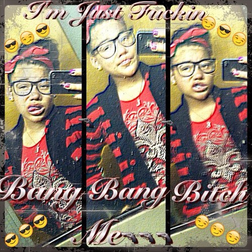 I luv to live a yolo life n party lik no tomorrow n who ever get in ma way better fuckin move or else