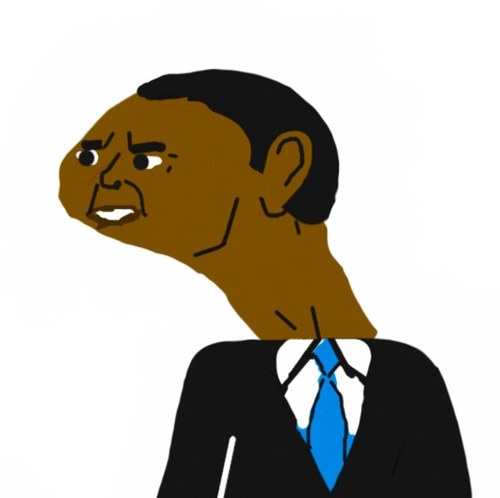 Presedent ef teh Unitid Stutes.
Burthplace: (Not Kenya)
Furst nigga in the wite house
