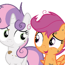 mlp_Scootabelle's profile picture. @mlp_Scoots and @mlp_Sweetie forever.