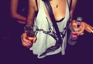 Even when im sober im drunk. Love me hate me i dont care i have vodka on my side. Follow me if you're chill no ratchets jk hahah