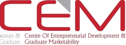The official twitter of Centre of Entrepreneurial Development and Graduate Marketability (CEM) of UPM Serdang Malaysia