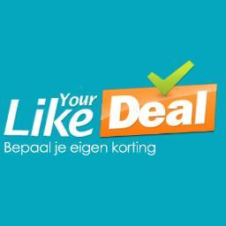 LikeYourDealB2B's profile picture. Uw product of dienst als dagdeal op het unieke LikeYourDeal? Plaats nu geheel kosteloos uw deal! Neem contact op.