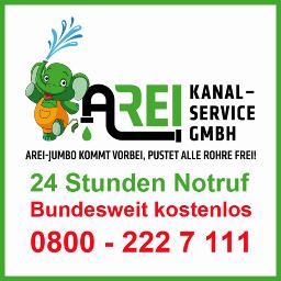 Die AREI Kanal-Service GmbH ist in ganz NRW der perfekte Partner für Rohrreinigung, Abflussreinigung, Dichtheitsprüfung, Kanal-TV und Kanalsanierung!