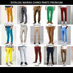 oltdcelanachino's profile picture. Jual celana chino custom dan branded for MAN,WOMAN,BIGSIZE & KIDS bahan twill cotton stretch start from 65-ribuan reseller very welcome pin:7433DBA1/0819804990.