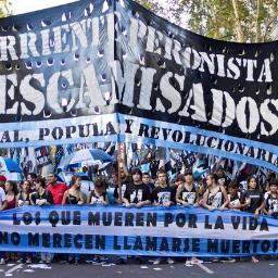 Corriente Peronista Descamisados Morón. 
Con la Patria al hombro. ¡Nosotros no aflojamos!